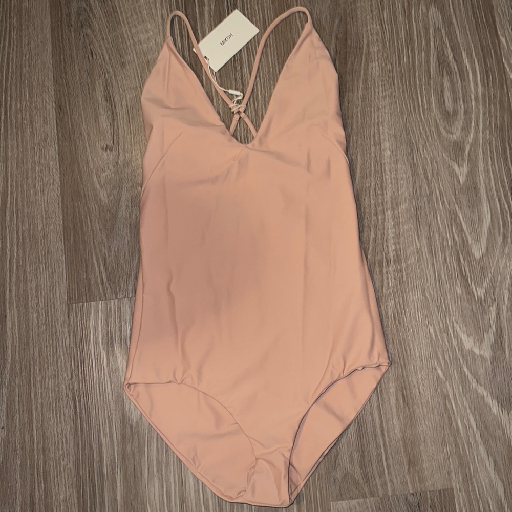 Mikoh Rose Pink One Piece Swimsuit